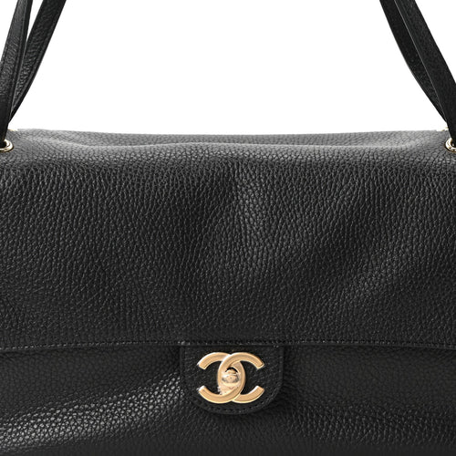 Chanel Maxi Flap Bag – Black with Gold-Tone Hardware